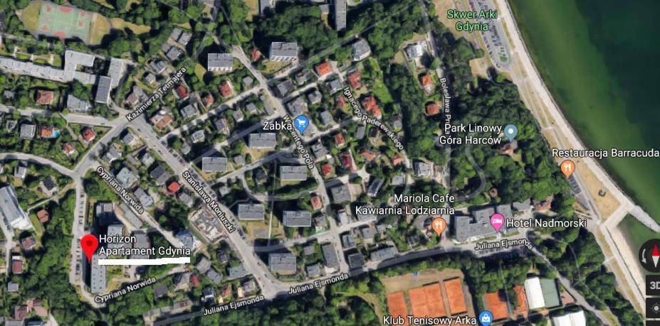 Apartament Horizon Z Widokiem Na Morze Гдыня Экстерьер фото
