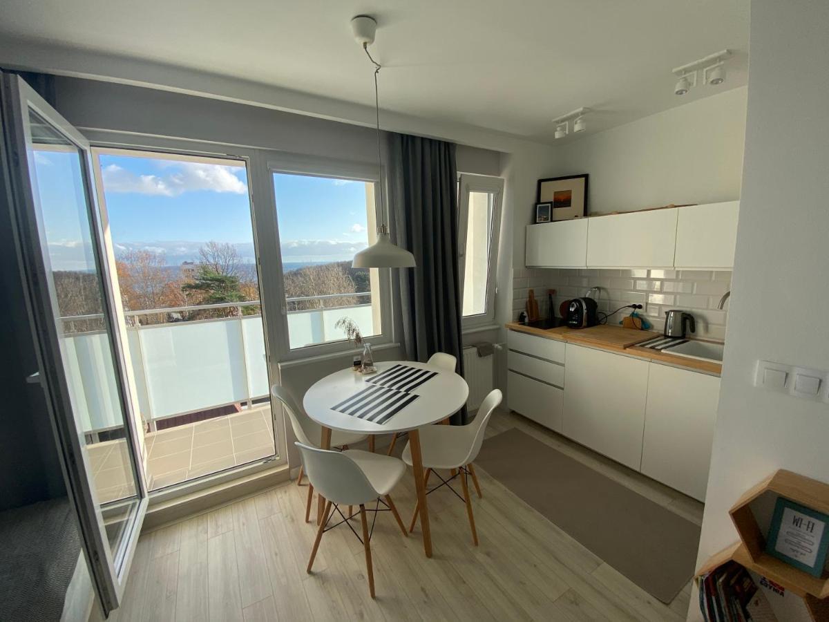 Apartament Horizon Z Widokiem Na Morze Гдыня Экстерьер фото